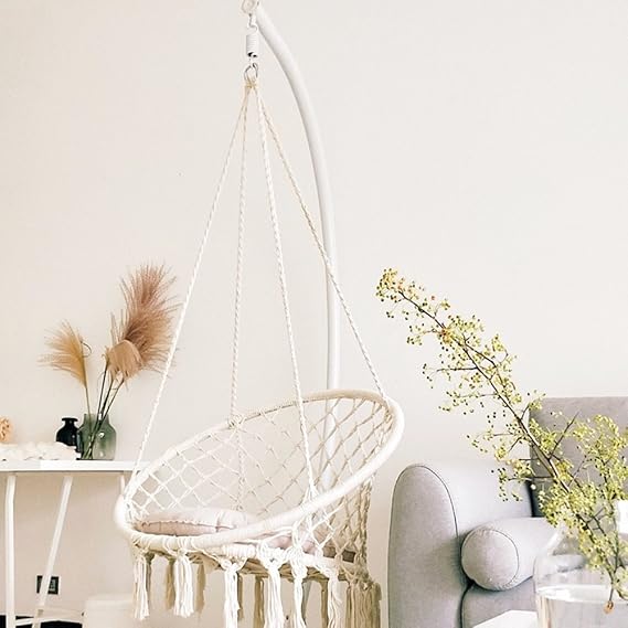 Macrame Hanging Swing Chair Hammock ©