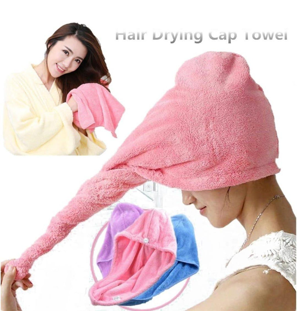 Hair Drying Cap Towel